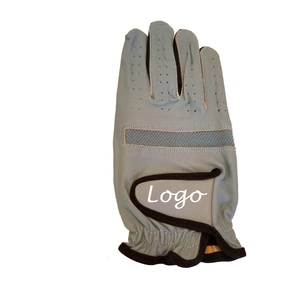 Gant de golf en cuir véritable vert pour droitier, antidérapant, unisexe, protection sportive, fermeture à enfiler, imperméable, séchage rapide, utilisation sur la plage - Product Image 4