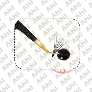 Pinzas para Pestañas con Punta de Fibra de Acero Inoxidable, Antiestáticas, Duraderas, con Punta Serrada, para Extensión de Pestañas, Marca Privada Personalizada - Product Image 3