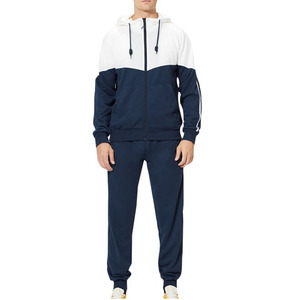 Men's Lightweight Running Tracksuit Set Breathable <b>Athletic</b> Jacket with Matching Performance Track Pants for Fitness Training - Product Image 2