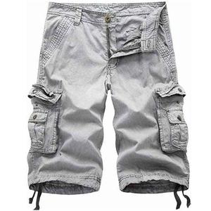 Pantalones Cortos Cargo Casuales de Verano, Transpirables, con Múltiples Bolsillos, 100% Poliéster, Nueva Llegada - Product Image 6