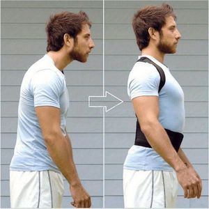 Magnetic <b>Back</b> <b>Support</b> Corrector Brace Belt Band Posture Corrector for Men and Women - Product Image 3