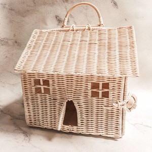 Braided rattan toy cottage hand-made children playhouse high quality babies play house toys - Product Image 1