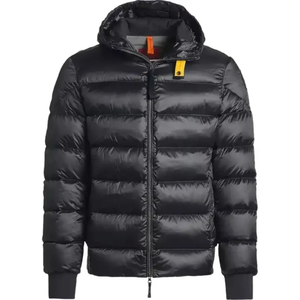 Top Quality Puffer <b>Jacket</b> With Hooded Collar Winter Season Streetwear Quilted Fabric Down Material Custom Size Wholesale Price - Product Image 3