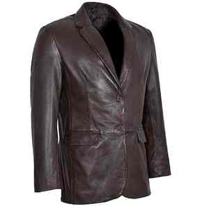 Chaquetas de Cuero para Hombre, Abrigos Cómodos e Informales para Invierno, Chaquetas de Cuero Genuino de Piel de Vaca para Fiestas y Uso Diario - Product Image 3