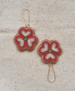 -Top Stud <b>Earrings</b> Hand-Woven Rice Bead and Tassel Drop <b>Earrings</b> for Weddings Vintage Multicolor Bohemian Fashion BY HF CRAFTS - Product Image 3