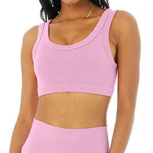 Conjunto Deportivo Seamless para Mujer con Logotipo Personalizado, Material Spandex, Bra Deportivo, Leggings, Tallas Grandes, para Yoga y Ejercicio - Product Image 6