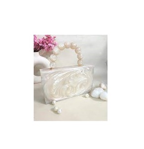 Bolso de Mano de Resina Epoxi para Mujer, Diseño Moderno Hecho a Mano, de Lujo, Alta Calidad, para Bodas, Cumpleaños, Aniversarios - Product Image 1