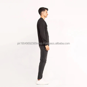 Sudadera de hombre de alta calidad con logotipo personalizado en blanco y hombros caídos ropa de calle de algodón pesado - Product Image 6