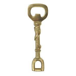 Abridor de botellas Gold Horse Bit, artículos de regalo para bar, abridor de botellas de lujo, artesanía en metal, precio al por mayor - Product Image 6