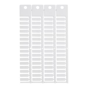 Étiquettes de bornier BradyJet J1000 pour panneaux de commande, 5 mm x 15 mm, étiquettes individuelles pour panneaux de signalisation routière - Product Image 2