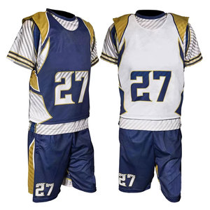 Uniformes de Lacrosse de Alta Calidad, Ropa Deportiva de Equipo, Jersey y Pantalones Cortos de Lacrosse Personalizados, Sublimados, Impresos, Transpirables y Duraderos - Product Image 5