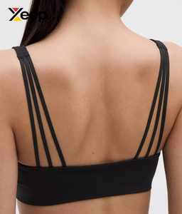 XEEP สปอร์ตบราโยคะคุณภาพสูงสำหรับผู้หญิง รุ่น XC-SB-86 ดีไซน์เรียบง่าย ระบายอากาศได้ดี สายปรับได้ แผ่นรองถอดออกได้ รองรับได้ดี แห้งเร็ว - Product Image 4