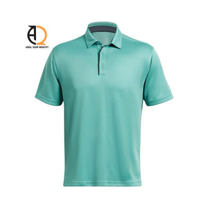 Polo pour homme OEM/ODM à séchage rapide, tissé, respirant, coupe ajustée, sensation de fraîcheur, couleur unie - Product Image 4
