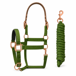 Adjustable And Comfortable Design Everyday Stable Use Horse <b>Halter</b> Durable And Strong Style Made Training Riding Horse <b>Halter</b> - Product Image 4