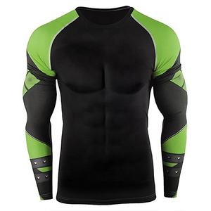 Rashguard à manches longues respirant, écologique, à séchage rapide, protection solaire, impression numérique personnalisée pour sports de Jiu Jitsu BJJ, pour hommes adultes - Product Image 5