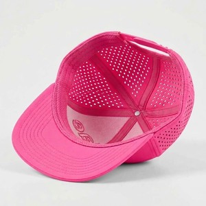 Gorra Snapback Personalizada de 7 Paneles con Visera Plana, Perforada con Corte Láser, Bordado 3D, Logotipo Personalizado, OEM, ODM, MOQ Bajo, Marca Privada - Product Image 5