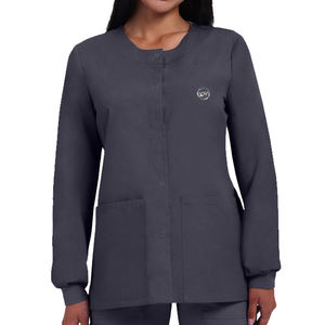 เสื้อกาวน์แพทย์สีขาวขายส่ง ผ้าฝ้าย ยูนิเซ็กซ์ สำหรับแพทย์ โรงพยาบาล รับสั่งทำโลโก้ เสื้อกาวน์ห้องปฏิบัติการ ชุดทำงานทางการแพทย์สำหรับแพทย์ - Product Image 3