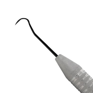 Instrument d'examen dentaire 3CH Black Lachak Cow Horn en acier inoxydable - Product Image 3
