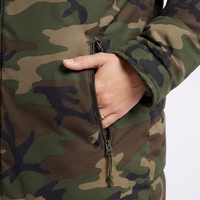 Veste parka imperméable à manches longues avec fermeture éclair intégrale, nouveau design, logo personnalisé, motif enduit, pour la randonnée et la natation, avec sac de voyage offert