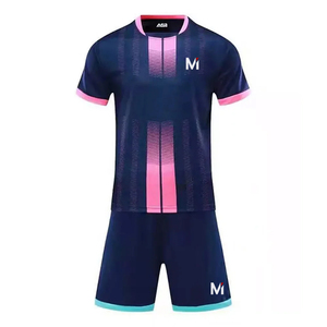 OEM Custom Printed Football Team Uniform High Performance Soccer Jersey Shorts Set Lightweight Breathable UV Protection - Product Image 6