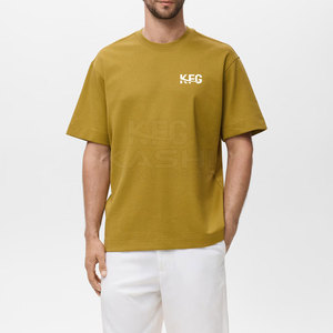 Camiseta de Hombre de Estilo Único con Tela 100% Algodón, Diseño de Color Sólido, Transpirable y Ecológica, Casual y Moderna - Product Image 3