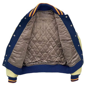 Factory Made Men's Hooded Varsity <b>Jacket</b> Stand Waterproof Anti-UV Eco-Friendly Breathable Winter High Quality Trending Front - Product Image 2
