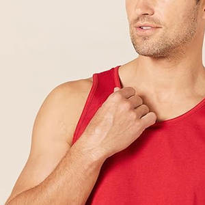 Camiseta sin Mangas Moderna para Hombre, 100% Algodón, Absorbe la Humedad, Secado Rápido, Personalizable, para Gimnasio, Ejercicio, Fitness, Actividades al Aire Libre, Uso Casual - Product Image 3
