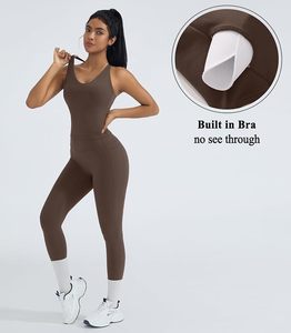 Ensemble de vêtements de sport pour femmes, leggings côtelés élégants, soutien-gorge de sport à maintien élevé - Product Image 4