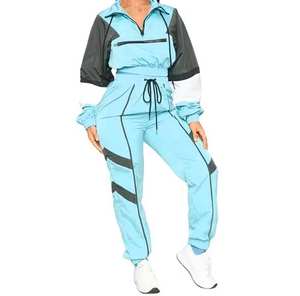 Premium Quality Highly Durable Windbreaker <b>Set</b> available in wholesale rate fully customized breathable And Adjustable Tracksuit - Product Image 5