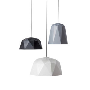 Lámpara colgante de diseño clásico con pantalla de vidrio ahumado texturizado, acabado negro, para comedor, decoración del hogar - Product Image 6