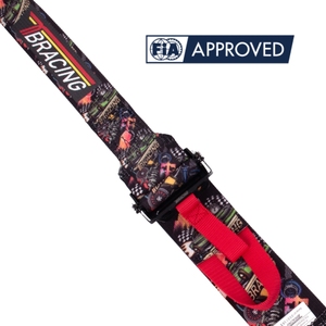 TBRACING SPORT PLUS 5 6 Point Racing Harness FIA Approved FHR Shoulder <b>Strap</b> Custom Logo Color OEM ODM Brand Supplier - Product Image 2