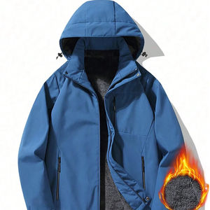 Veste en jean vintage pour homme de haute qualité en blanc, noir et vert - Respirante, écologique, coupe-vent avec personnalisation complète - Product Image 1