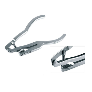 Pince à perforer manuelle de haute qualité pour instruments dentaires, en acier inoxydable, certifiée CE, ensemble d'instruments de classe II, perforateur haute force - Product Image 1