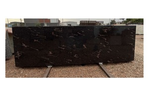 Dalles de pierre naturelle polie en granit brun de qualité supérieure pour comptoirs de cuisine, revêtements de sol, revêtements muraux et intérieur - Product Image 4