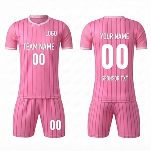 Nuevo conjunto de uniforme de fútbol personalizado con sublimación, conjunto de camiseta de fútbol con estampado digital. - Product Image 3