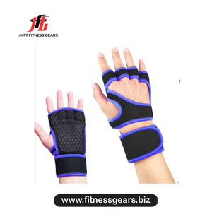 Gants de musculation pour la gym et l'entraînement, à demi-doigts, avec sangle de poignet réglable et séchage rapide - Product Image 4