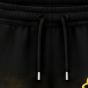 Pantalon de jogging décontracté surdimensionné pour femme, personnalisé, tie-dye, avec lettres grecques, couleur or et noir, de la sororité Sigma Gamma Rho - Product Image 5