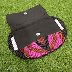 Bolso de Mano de Diseño Elegante con Bordado de la Mejor Calidad para Damas, Bordado Nupcial para Bodas y Fiestas, Bolso de Compromiso Ecológico - Product Image 2