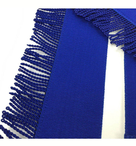 Master Mason Blue Lodge <b>Apron</b> - Royal Blue & <b>White</b> , detailed hand embroidery and classic design - Product Image 4