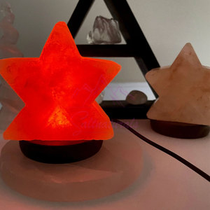 Lámpara de Sal del Himalaya en Forma de Estrella a Bajo Precio, Lámpara de Sal de la Mejor Calidad, Precio al por Mayor - Product Image 3
