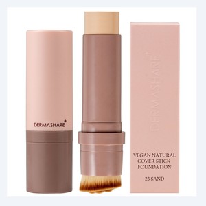 Base de maquillaje Derma Share Vegan Natural Cover Stick Foundation 14g Hecho en Corea Gel Dorado Para Todo Tipo de Piel - Product Image 3