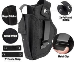 ซองใส่ปืนพกอเนกประสงค์แบบซ่อน, ซอง Iwb/<span class=keywords><strong>owb</strong></span> สำหรับผู้ชายและผู้หญิง1ชิ้นเหมาะกับมือขวาและซ้าย - Product Image 5