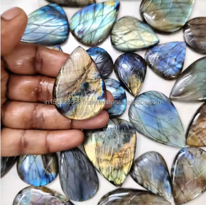 Cabujón de piedras preciosas sueltas de labradorita de antojo de fuego Natural de la mejor calidad para joyería curativa, joyería hecha a mano - Product Image 5