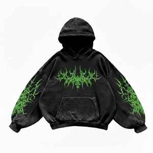 Fabricant sur mesure – Nouvelle collection : Sweat à capuche zippé en molleton bouclette délavé au soleil, broderie, style streetwear, délavage acide, coupe oversize respirante et séchage rapide pour homme - Product Image 3
