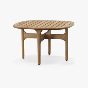 Table basse rectangulaire en teck indonésien de qualité supérieure, table basse robuste, mobilier pour l'hôtellerie - Product Image 1