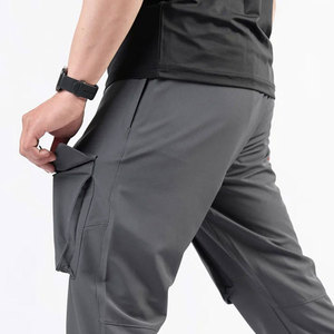 High Quality Wholesale Joggers Sweatpants Drawstring Waist Men Joggers Custom Design Printing Plain Fleece 2026 - Product Image 6