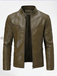 Chaqueta de cuero para hombre de diseño personalizado a la moda, fabricada en Pakistán, producto de alta calidad, chaqueta de cuero para hombres y motociclistas, chaqueta de invierno. - Product Image 6