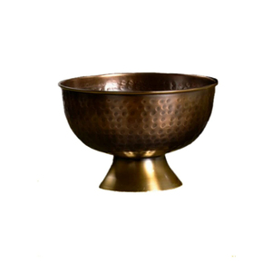 Tazón de cobre hecho a mano de estilo vintage, plato metálico para servir comida, regalo, uso doméstico, tazón de cobre en oferta. - Product Image 3