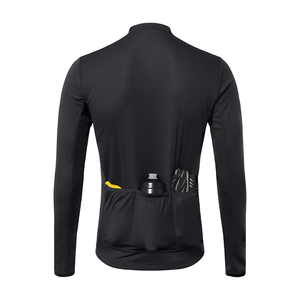 เสื้อจักรยานผู้ชายสำหรับฤดูร้อนแบบขายส่งพร้อมโลโก้สั่งทำพิเศษ-ผ้ายืดสแปนเด็กซ์/โพลีเอสเตอร์ แขนสั้น บริการ OEM รับผลิตตามแบรนด์และชื่อทีม - Product Image 6