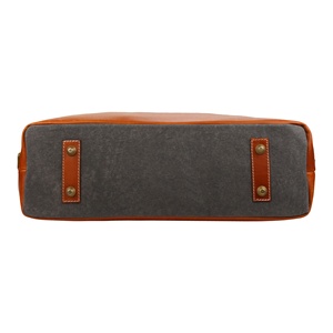 Recién llegado del fabricante indio, bolso de lona de diseñador ecológico, Asa de cuero, estilo de moda personalizable, invierno, verano, a granel - Product Image 5